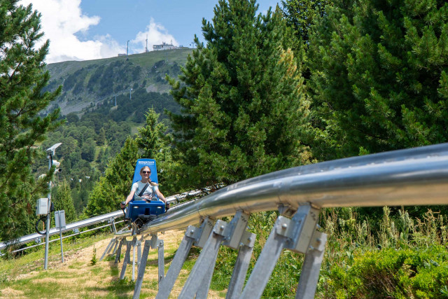 Photo Luge Coaster - Luge Park Chamrousse - © CH - OT Chamrousse Photo Luge Coaster - Luge Park Chamrousse