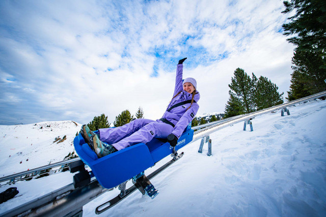 Sledging Park - Coaster luge (luge on rails) Chamrousse