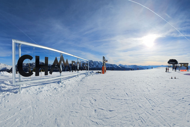 Chamrousse letter photo point