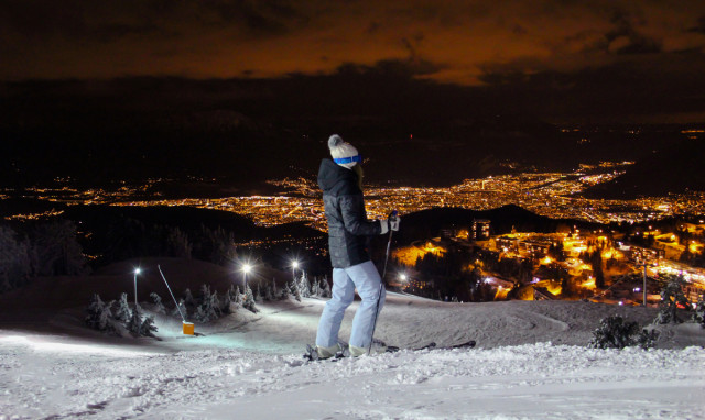 Chamrousse night skiing - © Aeolus - Chamrousse Chamrousse night skiing