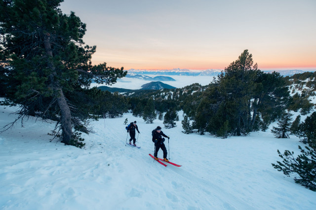 Chamrousse ski touring