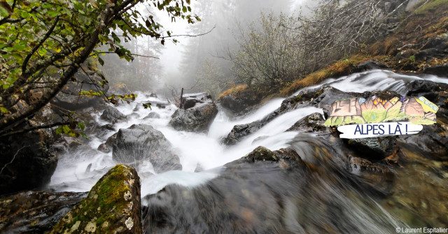 Oursière waterfall