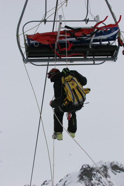 Service sécurité des pistes de ski alpin