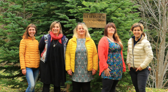 Chamrousse association artisans marché local émilie garcin station montagne grenoble isère alpes france