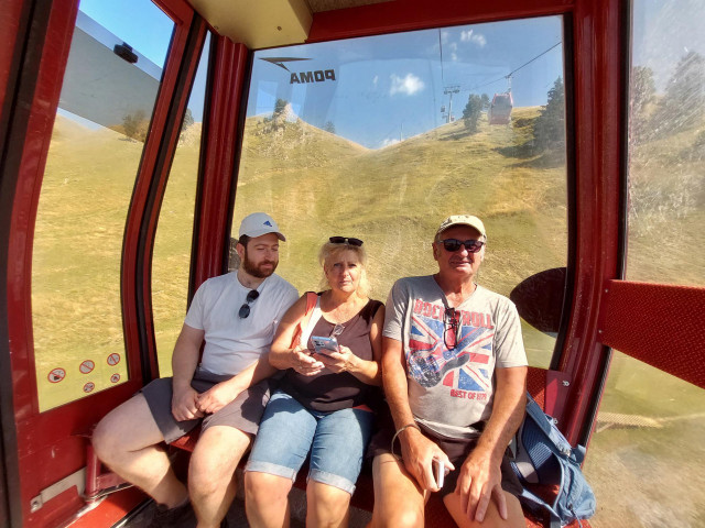 Chamrousse opinion experience walk summit Panoramic Park summer interior gondola mountain resort belledonne grenoble isere french alps france