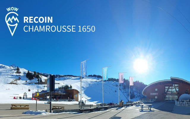 Chamrousse wow effect panorama panoramic photo pole resort winter getaway ski resort mountain grenoble isere french alps france