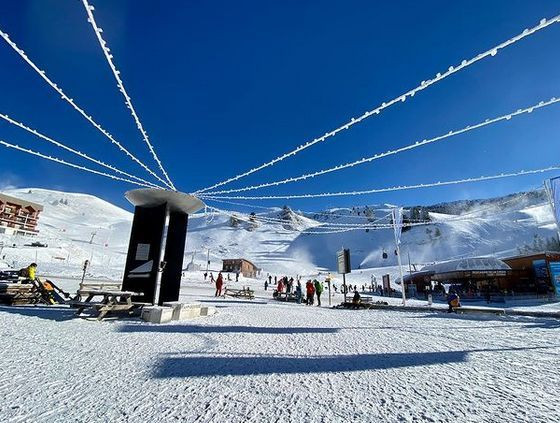 Chamrousse olympic bowl recoin hiver station ski montagne grenoble isere french alps france