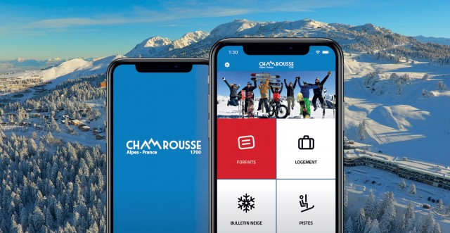Chamrousse application mobile téléchargement Google play android App store apple station ski montagne grenoble lyon isère alpes france