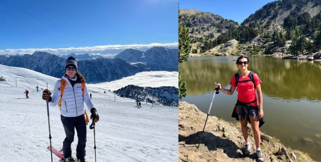 Chamrousse championne coralie frasse sombet  croix chamrousse lac achard hiver été station montagne ski isère france