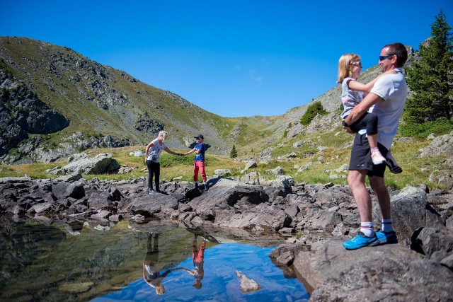 Chamrousse family lake resort grenoble isere french alps france