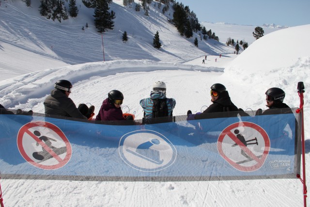 Chamrousse Sledging Park experience toboggan test chairlift winter mountain ski resort isere french alps france