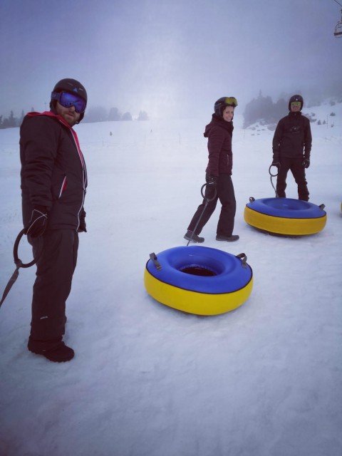 Chamrousse blog experience snowtubing tube park snow rubber ring mountain ski resort isere french alps france