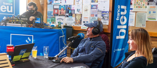 Chamrousse émission radio France Bleu direct station hiver ski montagne grenoble isère alpes france