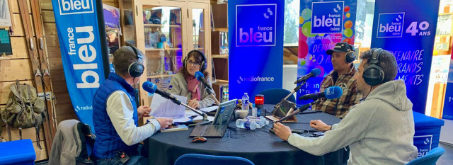 Chamrousse émission radio direct France Bleu Isère live station ski montagne grenoble isère alpes france