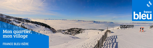 Chamrousse France Bleu Isère émission radio mon quartier mon village hiver station ski montagne grenoble alpes france