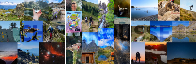 Chamrousse photo montage Instagram memories facebook summer 2025 mountain resort grenoble isère french alps france