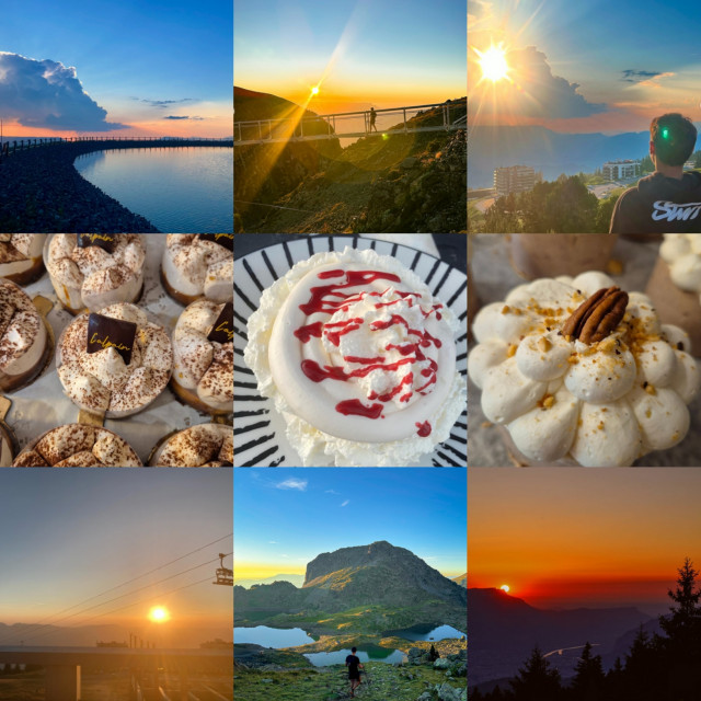 Chamrousse photo montage Instagram memories facebook august 2025 mountain resort grenoble isère french alps france