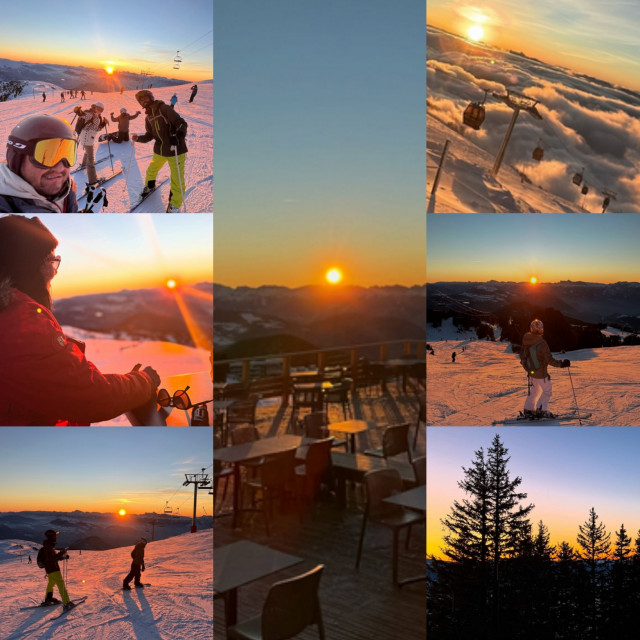 Chamrousse instagram photo montage memories facebook january 2025 ski resort mountain grenoble isere french alps france