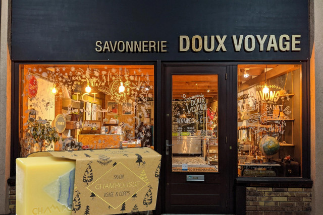 Chamrousse shop soap local product crafts buy local products ski resort mountain grenoble isere french alps france