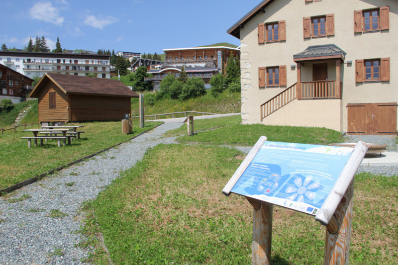 Itinéraire exposition pédagogique Chamrousse