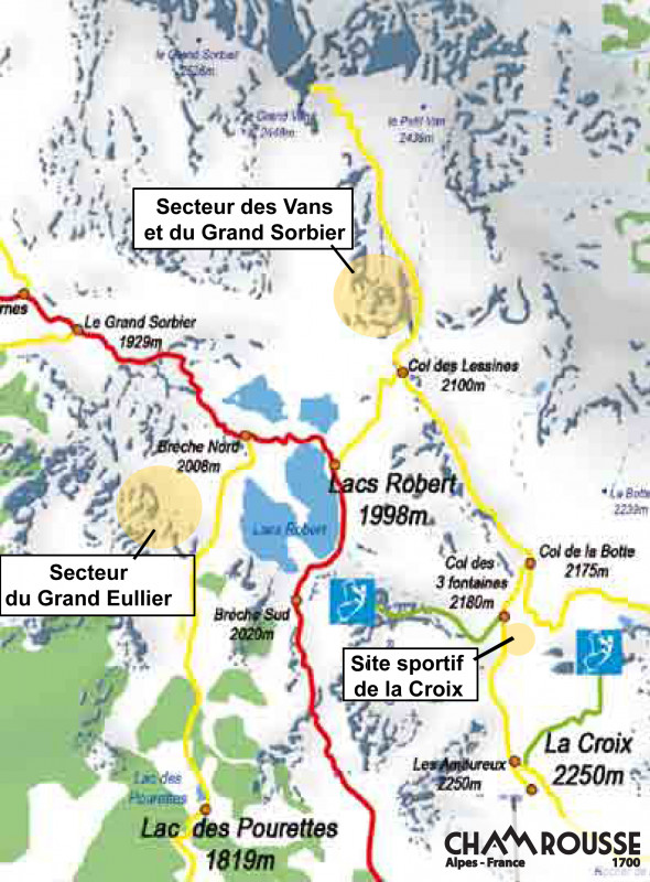 Chamrousse climbing site