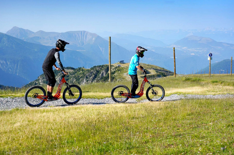 Piste VTT Blanchon Bike Park Chamrousse