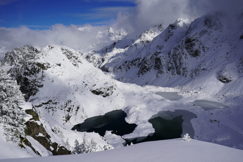 Belvédère Belledonne Chamrousse en hiver