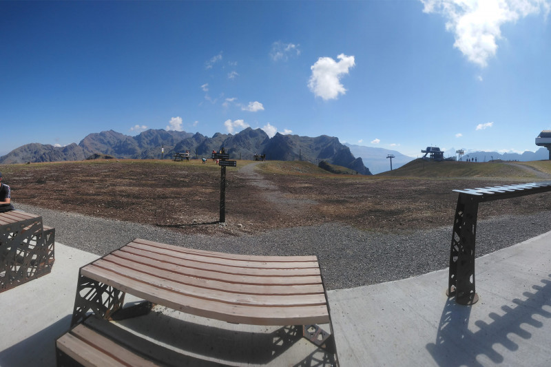 Picknickplatz Croix de Chamrousse Sommer