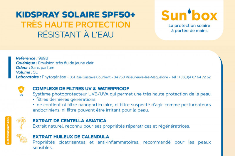 Sun cream dispenser Sun box Chamrousse