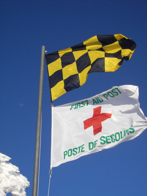 Sicherheitsdienst für nordische Skipisten