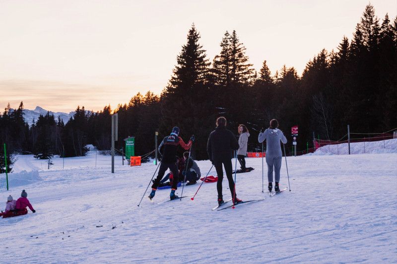 Chamrousse cross-country ski area Chamrousse