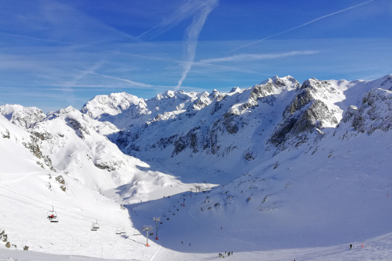 Lacs Robert sous la neige