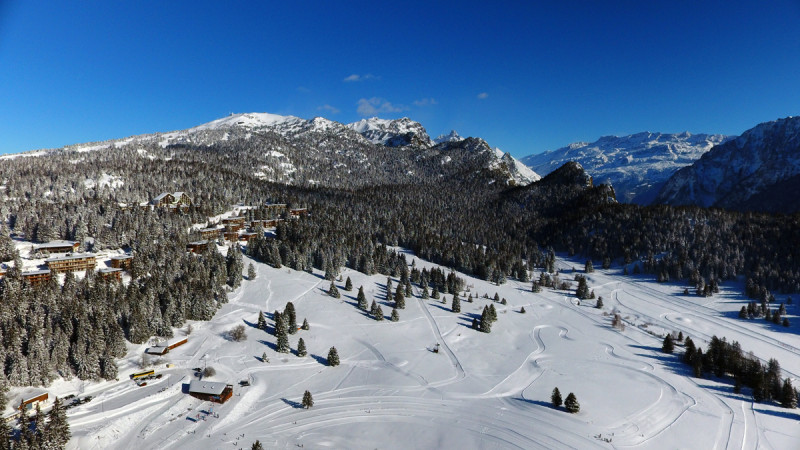 Arselle plateau in winter
