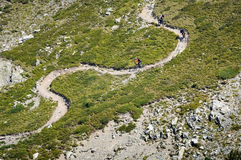 Piste VTT Tétras Bike Park Chamrousse