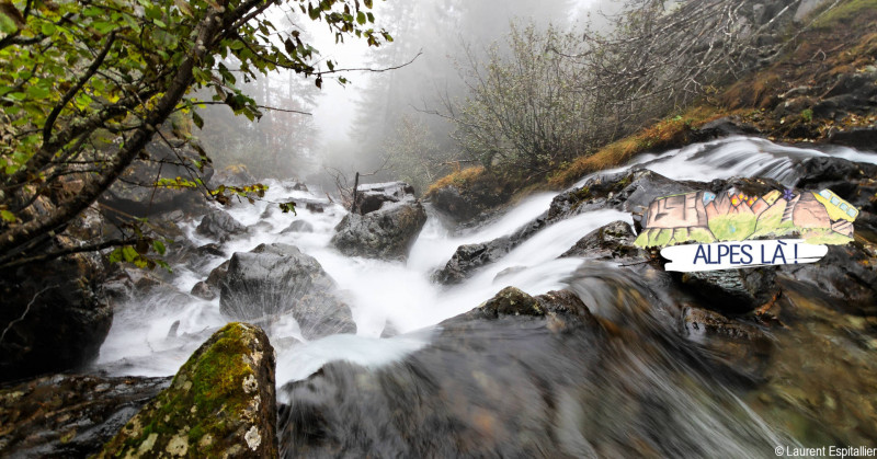Oursière waterfall