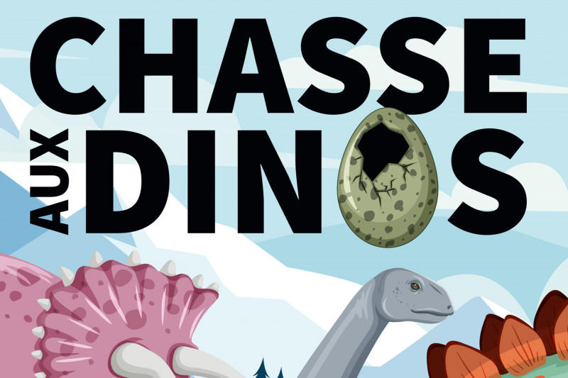 Dinosaur hunt Chamrousse