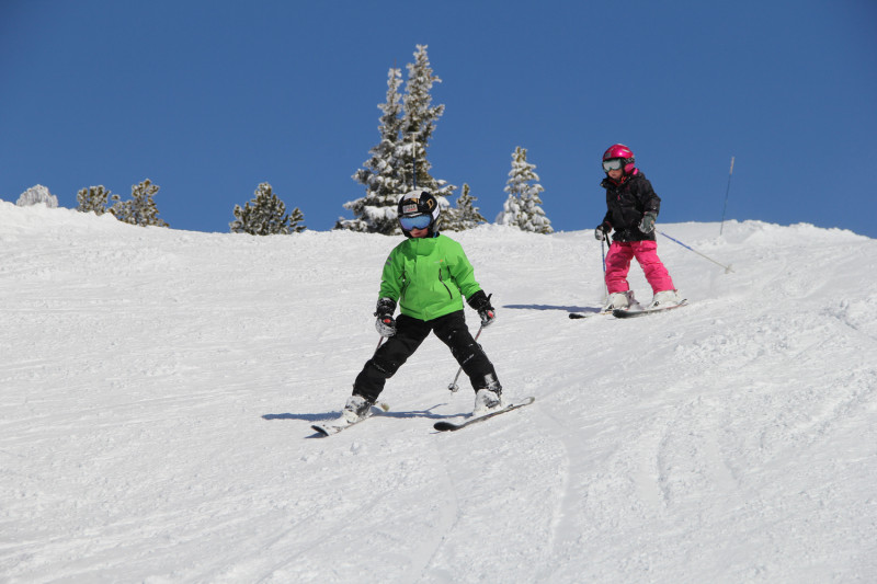 Beginner ski area