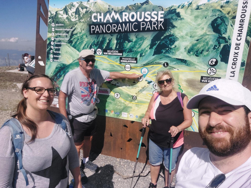 Chamrousse experience summer summit walk panoramic park mountain resort belledonne grenoble isere french alps france