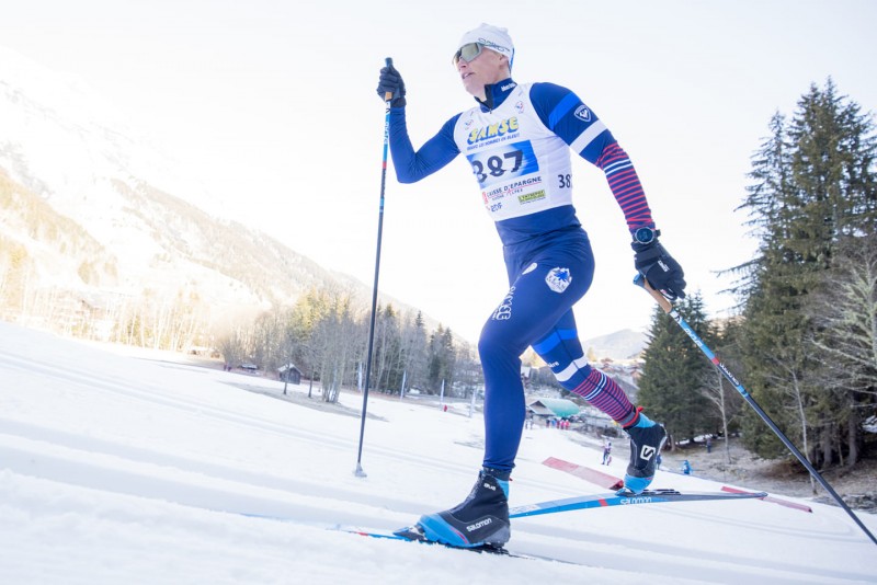 Chamrousse champion jérémy royer ski fond skating snbc station ski isère france