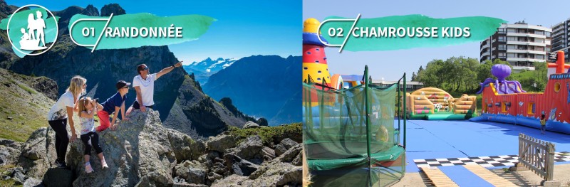 Chamrousse top 10 incontournable été famille randonnée parc jeu gonflable chamrousse kids station montagne grenoble isère alpes france