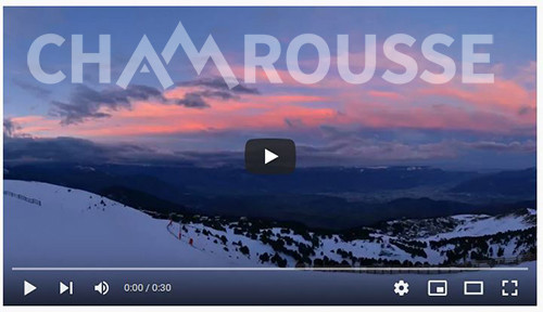 Chamrousse vidéo timelapse webcam 2021 station ski montagne grenoble isère alpes france
