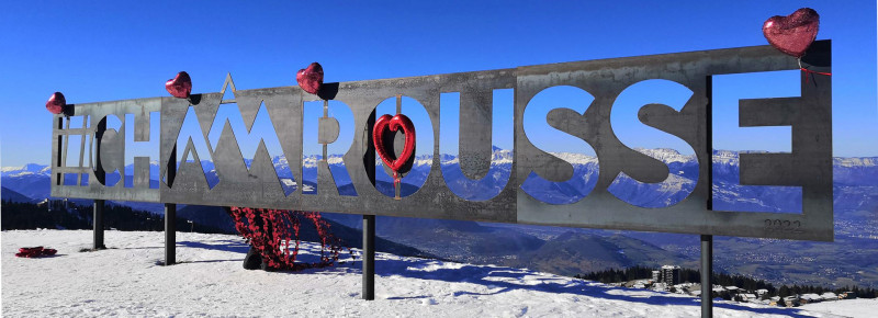 Chamrousse first track experience resort sign love ski patrol job discovery winter resort grenoble isere french alps france