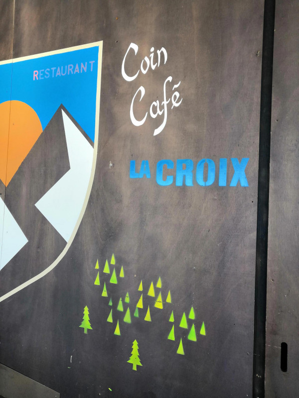 Chamrousse first track experience coffee at the croix restaurant ski slope opening ski patrol job discovery winter resort grenoble isere french alps france