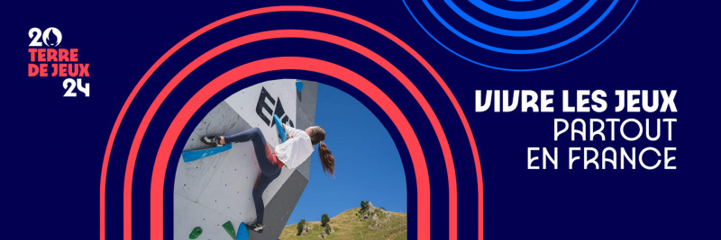 Chamrousse terre de jeux 2024 escalade été vivre les jeux partout en france station montagne grenoble isère alpes