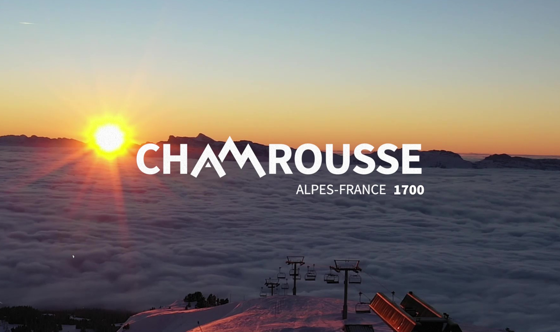 Chamrousse booking holidays winter sunset rental flat chalet activity ski resort mountain grenoble isere lyon french alps france - © Klip.fr
