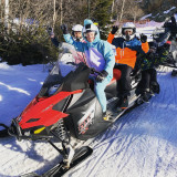 Chamrousse snowmobile teenager