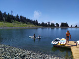 Activité Stand Up Paddle au Lac de Roche