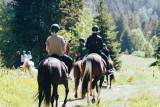 Equestrian activities on the Arselle plateau_Chamrousse