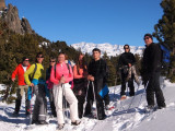 Chamrousse tour guides office's snowshoe outing