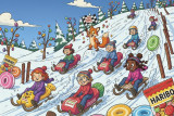 Course de luge Haribo Kids Snow_Chamrousse